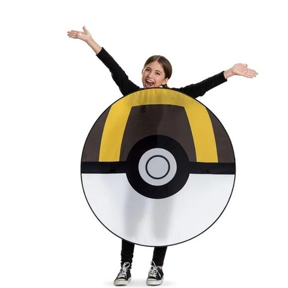Pokemon Poke Ball Ultra Ball Pop-Out Costume, Child and Adult Ages 8+ - Picture 4 of 6
